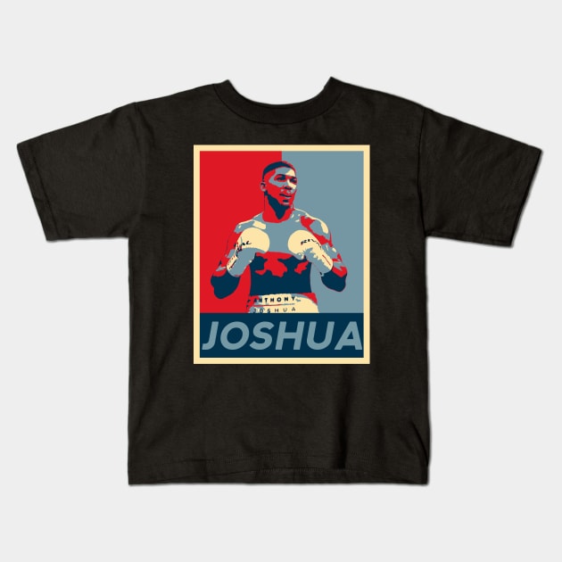 Anthony Joshua Kids T-Shirt by Fabzz